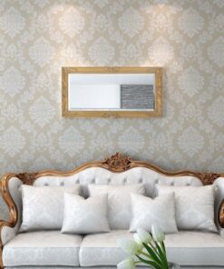 vidaXL Wandspiegel Barok 100 x 50 cm goud