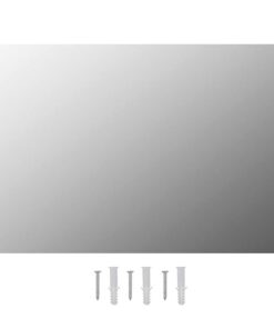 vidaXL Wandspiegel rechthoekig 60x40 cm glas