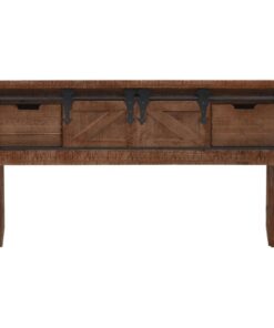 5x75 cm massief vurenhout bruin