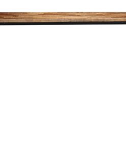 vidaXL Wandtafel 90x30x76 cm massief gerecycled teakhout