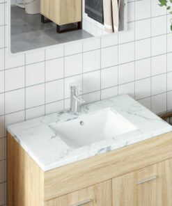 vidaXL Wastafel rechthoekig 52x38