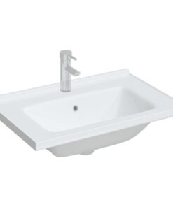 vidaXL Wastafel rechthoekig 71x48x19