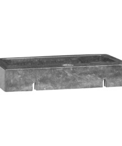 vidaXL Wastafel wandgemonteerd 38x24x6