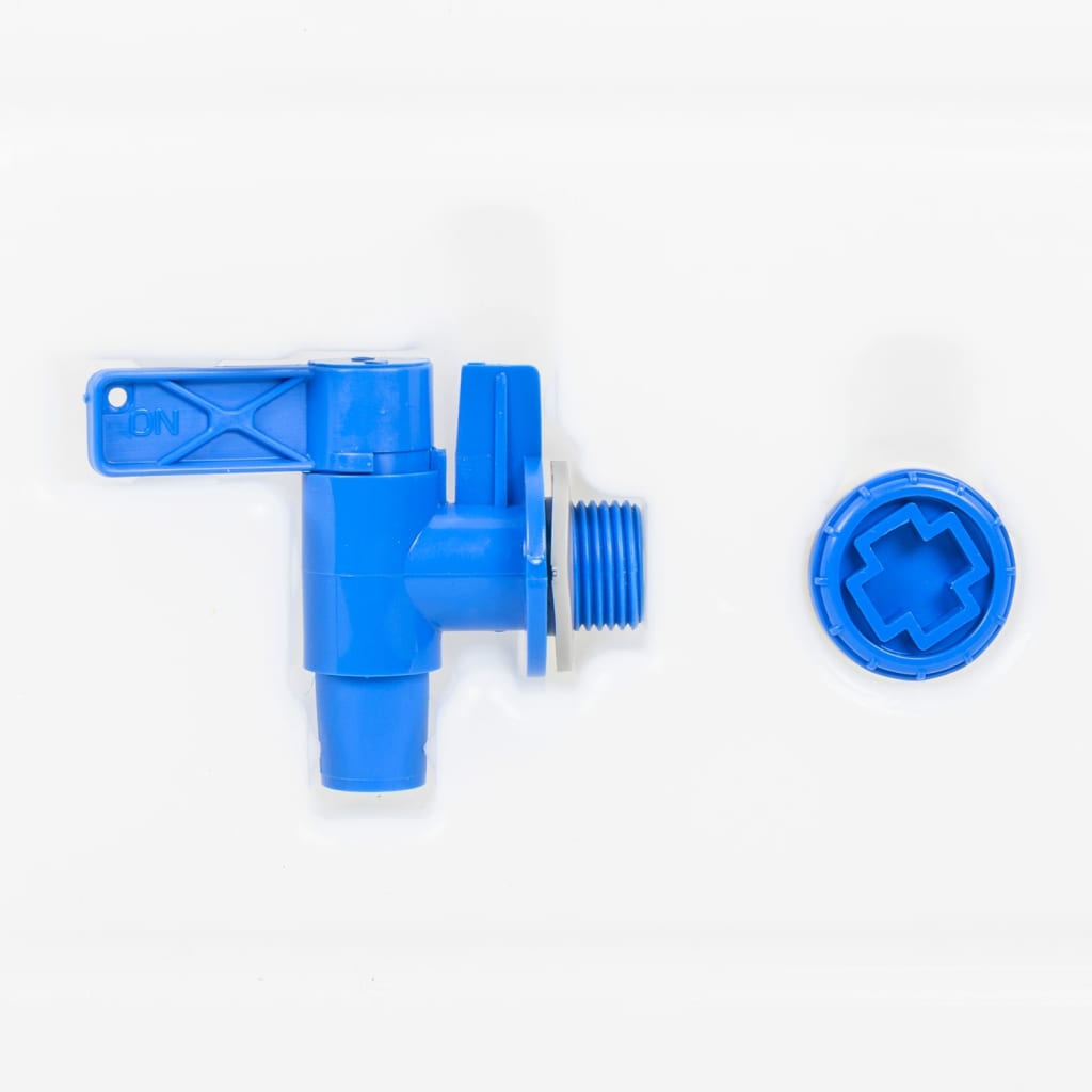 vidaXL Watertank met kraan 10 L kunststof transparant - Image 4