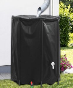 vidaXL Watertank met kraan opvouwbaar 1350 L PVC