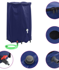 vidaXL Watertank met kraan opvouwbaar 500 L PVC