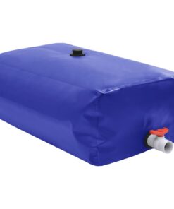 vidaXL Watertank met kraan opvouwbaar 500 L PVC