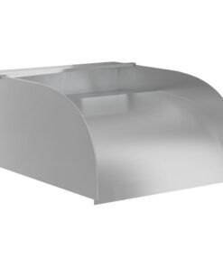 vidaXL Waterval met LED's 30x34x14 cm roestvrij staal 304