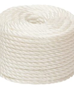 vidaXL Werktouw 16 mm 250 m polypropeen wit