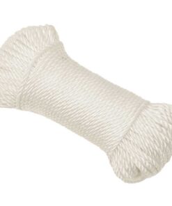 vidaXL Werktouw 6 mm 100 m polypropeen wit