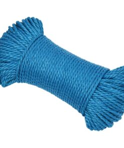 vidaXL Werktouw 6 mm 25 m polypropeen blauw