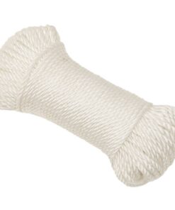 vidaXL Werktouw 6 mm 250 m polypropeen wit