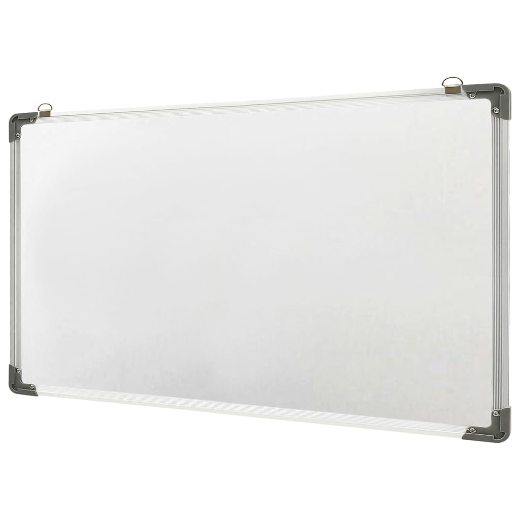 vidaXL Whiteboard magnetisch 110x60 cm staal wit - Afbeelding 4