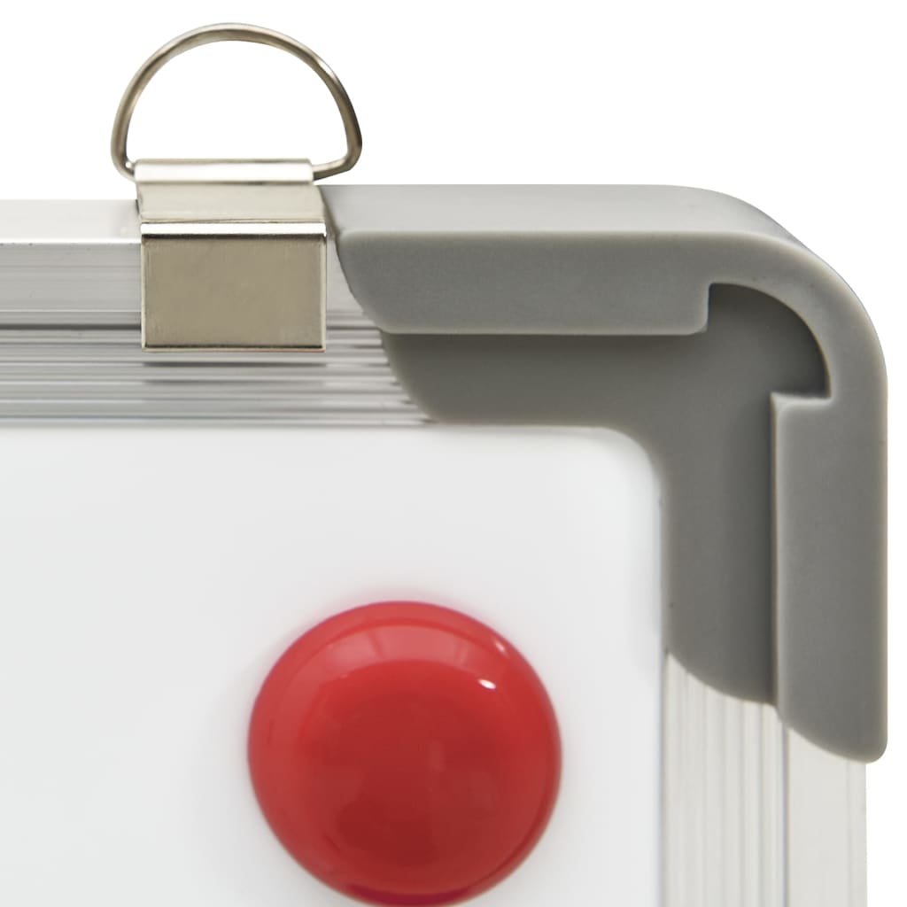 vidaXL Whiteboard magnetisch 110x60 cm staal wit - Afbeelding 6