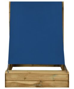 vidaXL Zandbak met dak 160x100x133 cm geïmpregneerd grenenhout