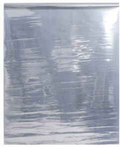 vidaXL Zonnefolie statisch reflecterend 90x500 cm PVC zilverkleurig
