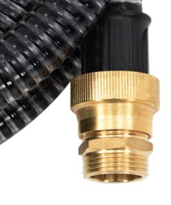 vidaXL Zuigslang met messing koppelingen 1