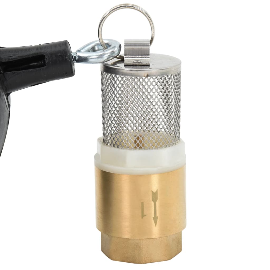 vidaXL Zuigslang met messing koppelingen 1,1'' 4 m PVC groen - Afbeelding 7