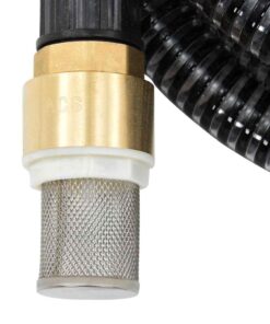 vidaXL Zuigslang met messing koppelingen 1