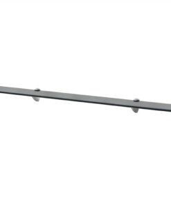 vidaXL Zwevend schap 100x20 cm 8 mm glas