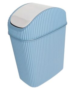 Alythia Tafelafvalbak met Zwaaideksel 2.5L Blauw/Wit