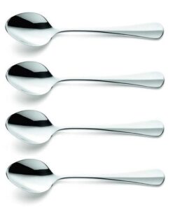 Amefa Baguette Koffielepel 4 Stuks Zilver