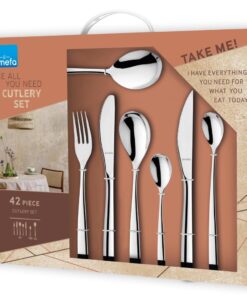 Amefa Gaia All You Need Bestekset 42-delig Zilver/RVS