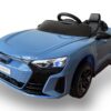 Audi RS e elektrisch aangedreven auto voor kinderen 12 volt in het blauw