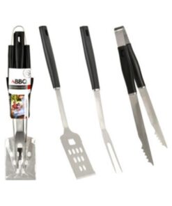 BBQ Gereedschap Set 3-delig RVS