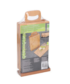 Bamboe Snijplanken Set + Houder 7-delig