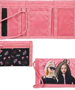 Barbie Portemonnee Zwart/Roze