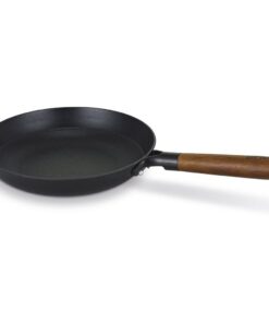 Beka Mandala Koekenpan met Houten Steel 28 cm Zwart