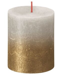 Bolsius Stompkaars Sunset 8x6.8 cm Goud/Grijs