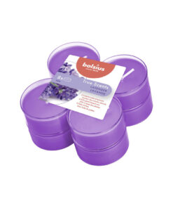 Bolsius True Scents Maxilichten Lavendel 8 Stuks