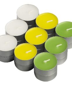 Bolsius Waxinelichtjes Citroen/Basilicum 18 stuks