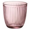 Bormioli Rocco Waterglazen 290 ml 6 Stuks Roze/Transparant/Glas