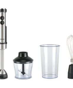 Bourgini Classic Staafmixer Set RVS/Zwart