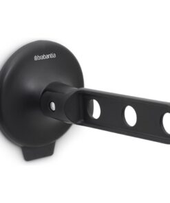 Brabantia Inklapbare Kledinghaak met Zuignap Zwart