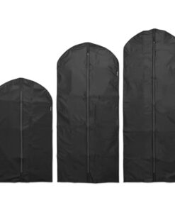 Brabantia Kledinghoezen M/L/XL 3 Stuks Zwart