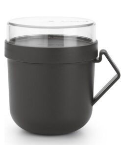 Brabantia Make & Take Soepbeker 0.6L Donkergrijs