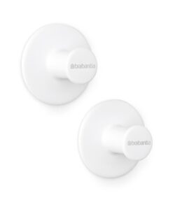 Brabantia ReNew Handdoekhaakjes 2 Stuks Wit