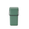 Brabantia Sort and Go Afvalemmer 12L Fir Green