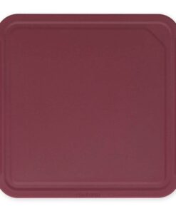 Brabantia Tasty+ Snijplank 25x0.8x25 cm Aubergine Rood