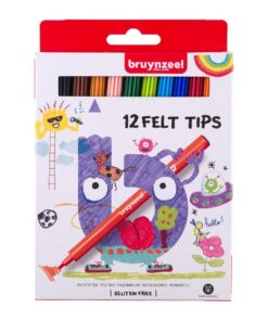 Bruynzeel Viltstiften 12 Kleuren