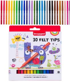 Bruynzeel Viltstiften 30 Kleuren