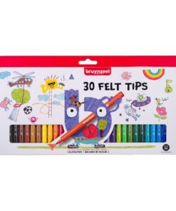 Bruynzeel Viltstiften 30 Kleuren