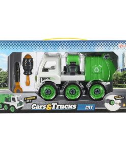 Cars & Trucks 3in1 Vuilniswagen