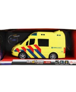 Cars & Trucks Ambulance + Licht en Geluid