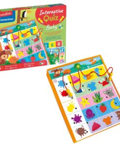 Clementoni Baby Interactive Quiz + Licht en Geluid