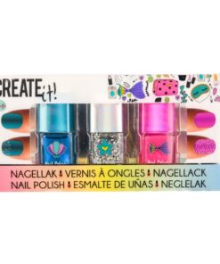 Create It Zeemeermin Nagellak 3 Stuks